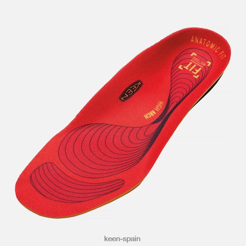 67LRTD416 Keen hombres plantilla de arco alto utilitario k-30 rojo
