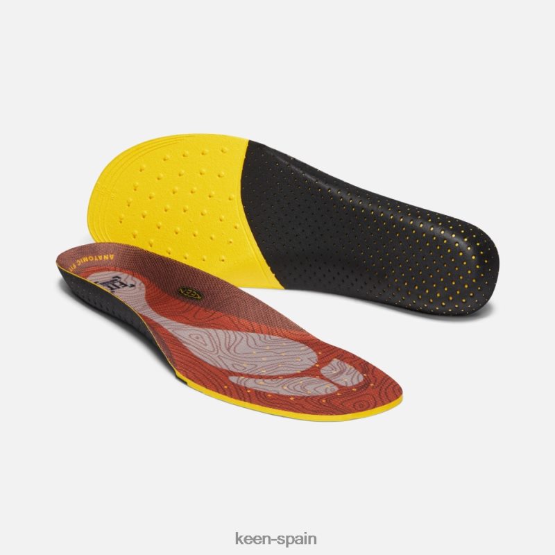 67LRTD426 Keen hombres plantilla de repuesto k-10 para exteriores naranja quemada