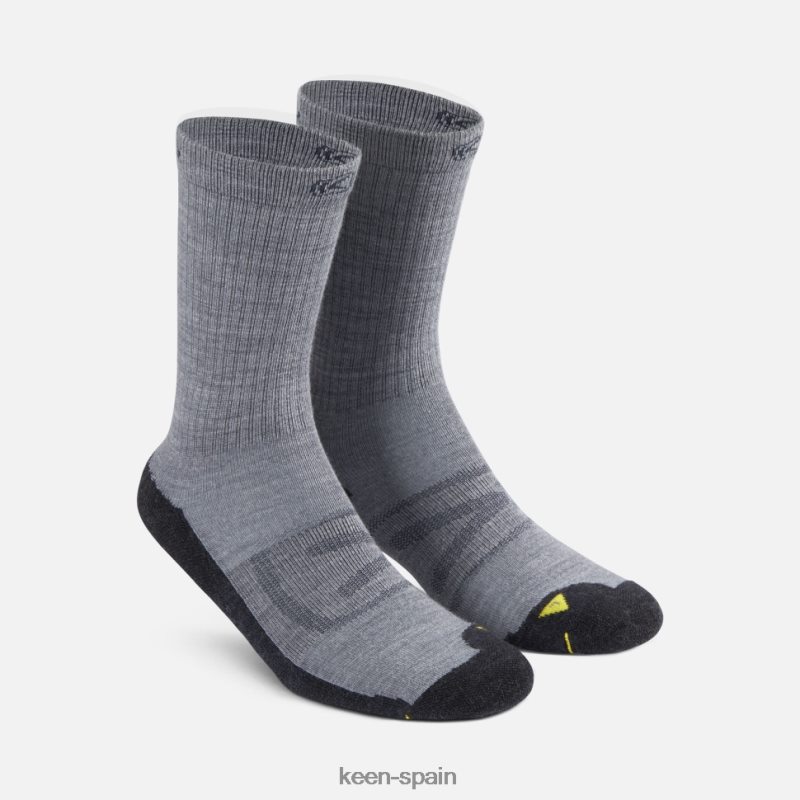 67LRTD428 Keen hombres tripulación lite del país del norte gris