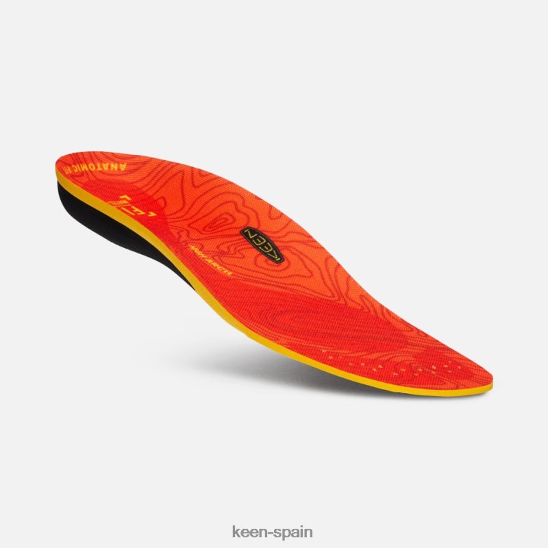 67LRTD442 Keen hombres plantilla de arco alto al aire libre k-30 rojo