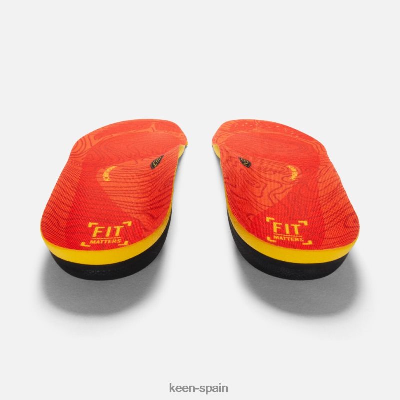 67LRTD442 Keen hombres plantilla de arco alto al aire libre k-30 rojo