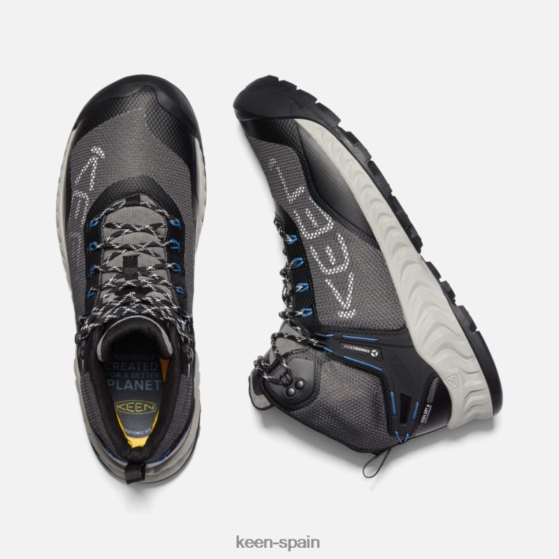 67LRTD204 Keen hombres bota impermeable nxis evo cobalto brillante como imán