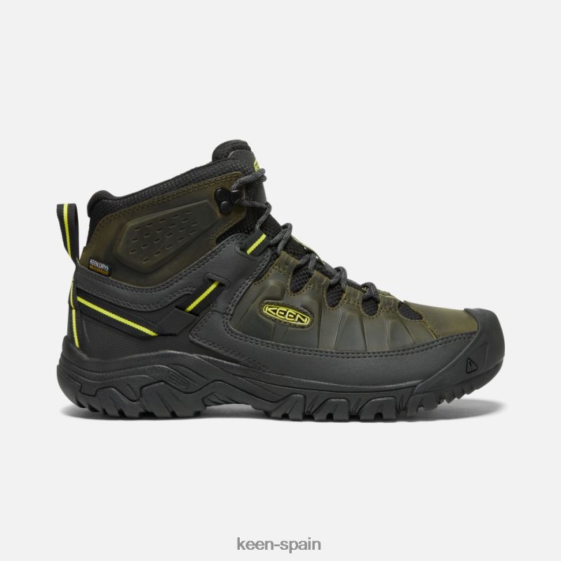67LRTD261 Keen hombres botas de montaña impermeables targhee iii onagra del bosque
