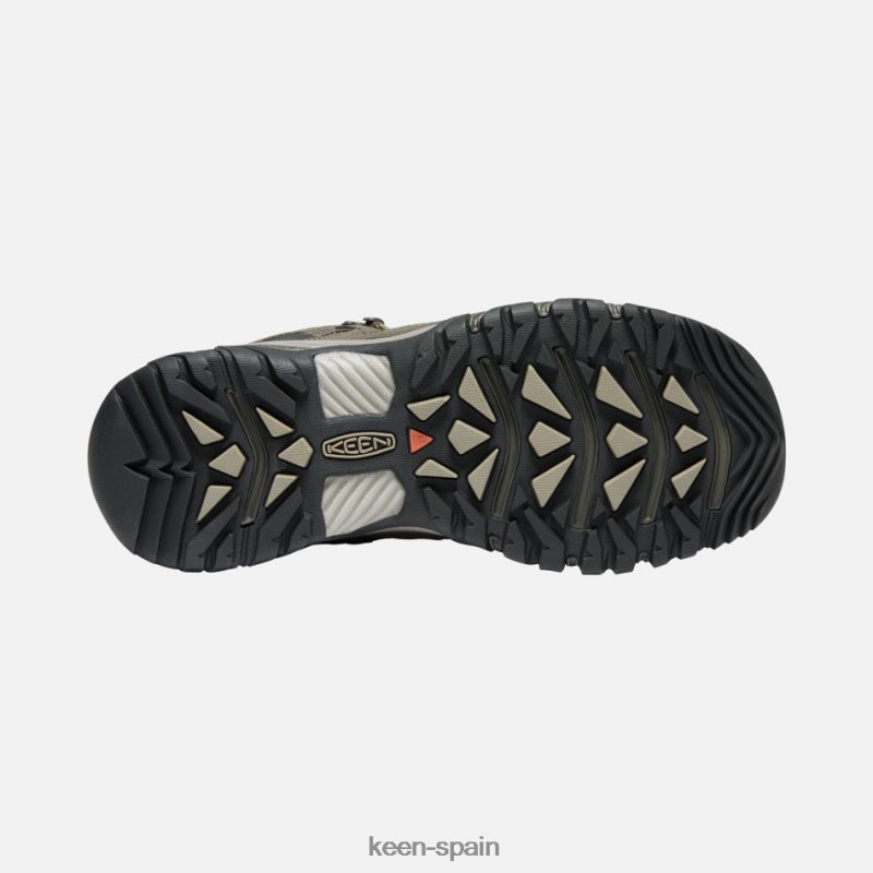 67LRTD263 Keen hombres botas de montaña impermeables targhee iii cuerda elástica-negro