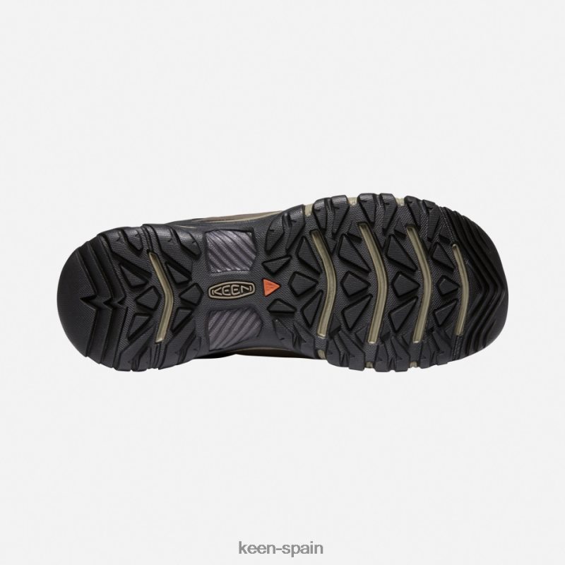 67LRTD264 Keen hombres botas de montaña impermeables targhee iii mantillo de castaño