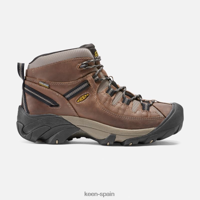 67LRTD266 Keen hombres targhee ii impermeable medio ancho shitake-atigrado