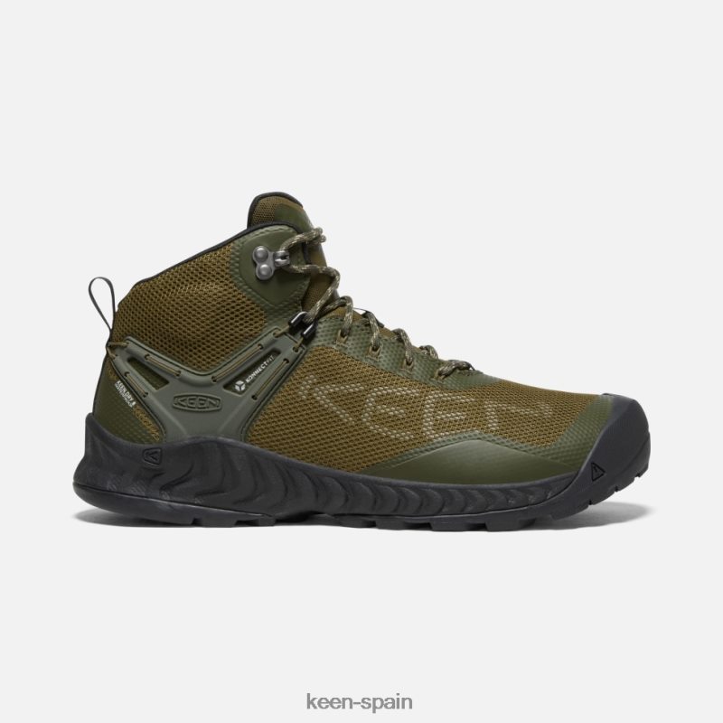 67LRTD385 Keen hombres bota impermeable nxis evo bosque noche-olivo oscuro