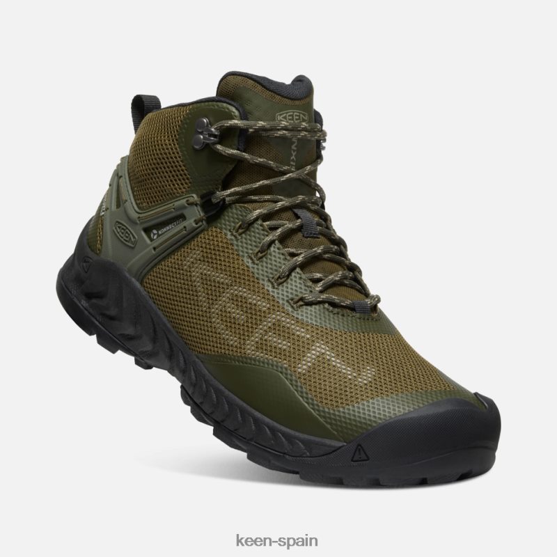 67LRTD385 Keen hombres bota impermeable nxis evo bosque noche-olivo oscuro