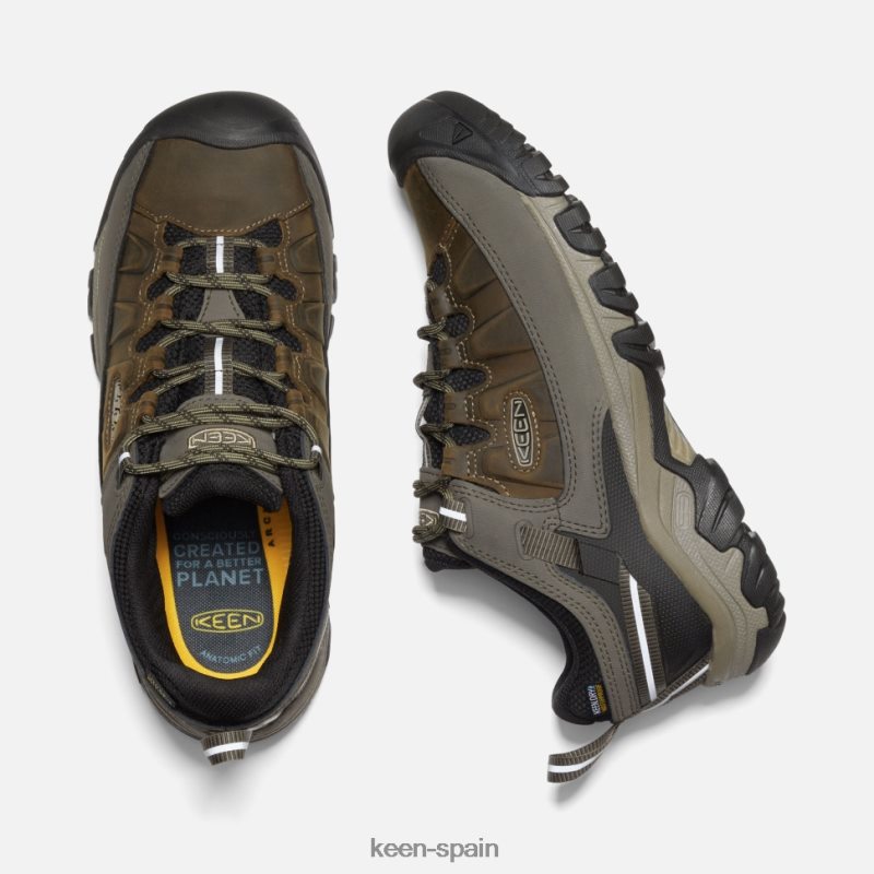 67LRTD513 Keen hombres targhee iii impermeable ancho cuerda elástica-negro