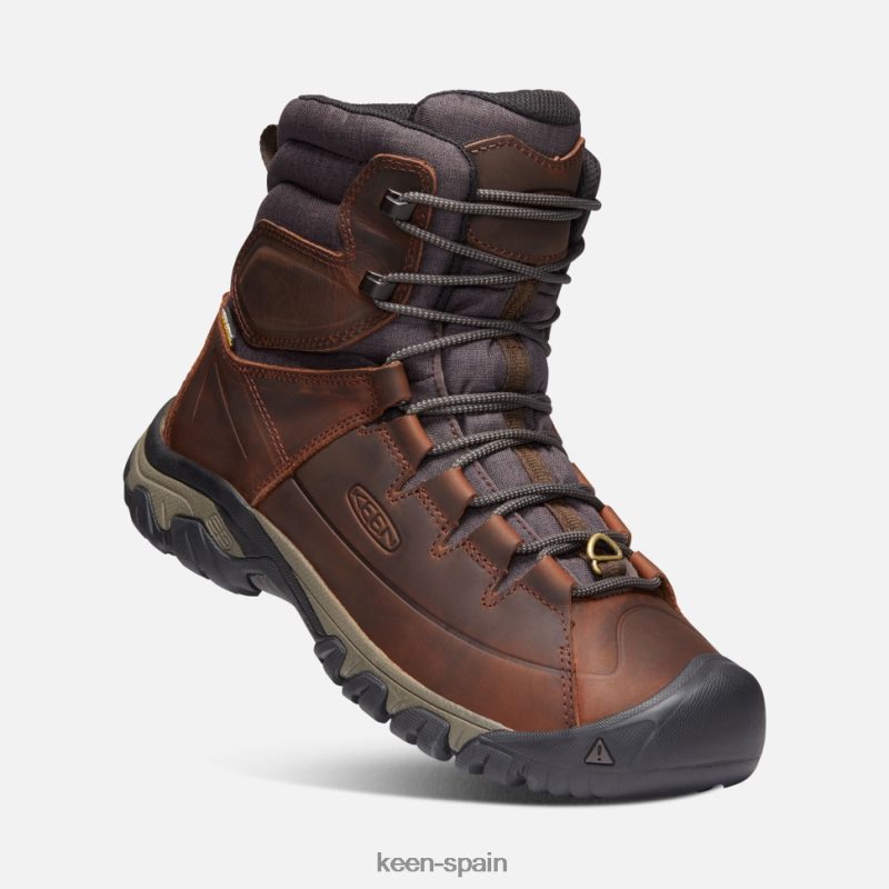 67LRTD520 Keen hombres bota impermeable de encaje alto targhee mantillo de cacao