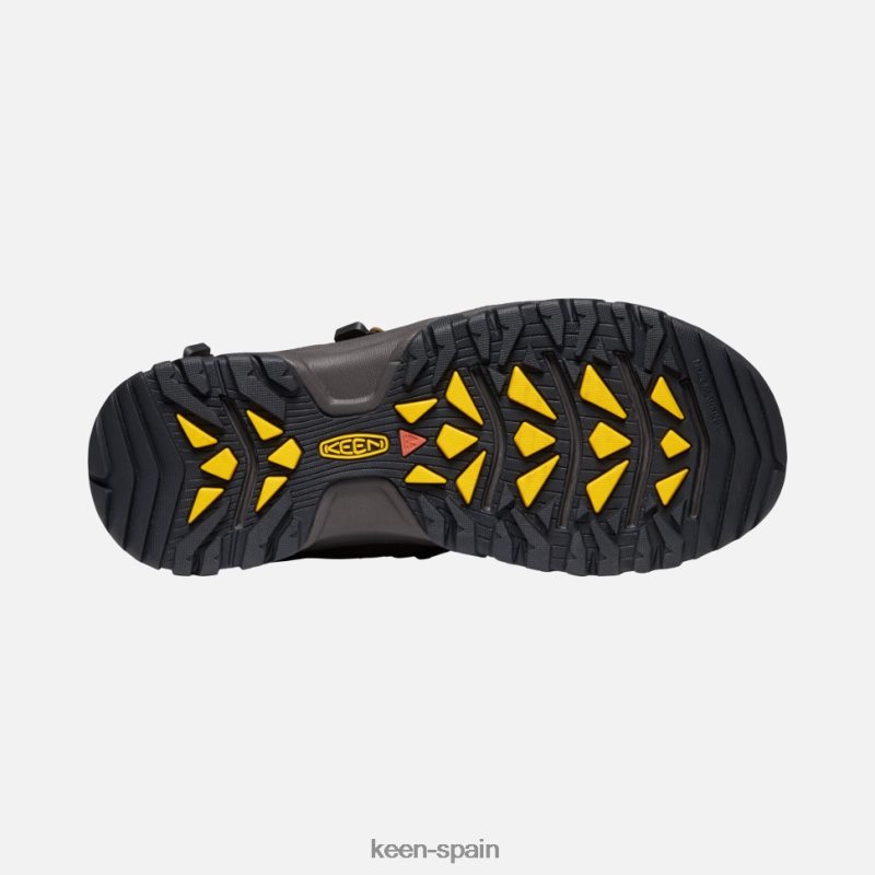 67LRTD522 Keen hombres sandalia con puntera abierta targhee iii mantillo de bisonte