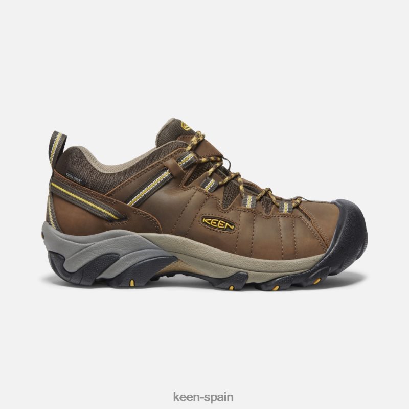 67LRTD497 Keen hombres targhee ii impermeable cascada marrón-amarillo dorado