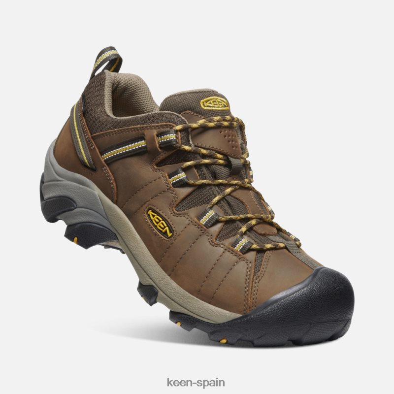 67LRTD497 Keen hombres targhee ii impermeable cascada marrón-amarillo dorado