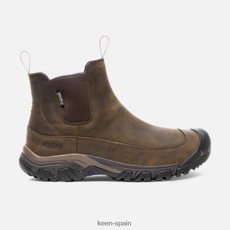 67LRTD506 Keen hombres bota impermeable anclaje iii mantillo de tierra oscura