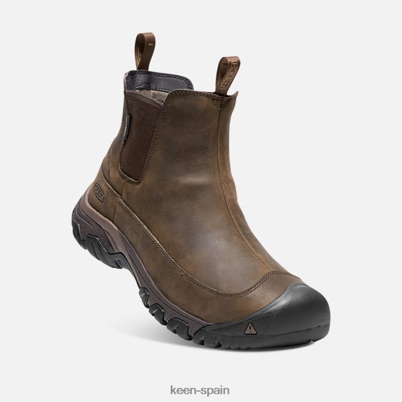 67LRTD506 Keen hombres bota impermeable anclaje iii mantillo de tierra oscura