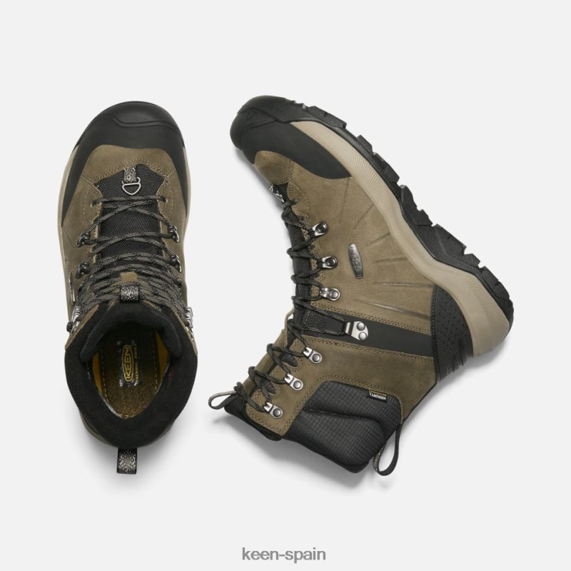 67LRTD510 Keen hombres bota polar alta revel iv cantimplora-negra