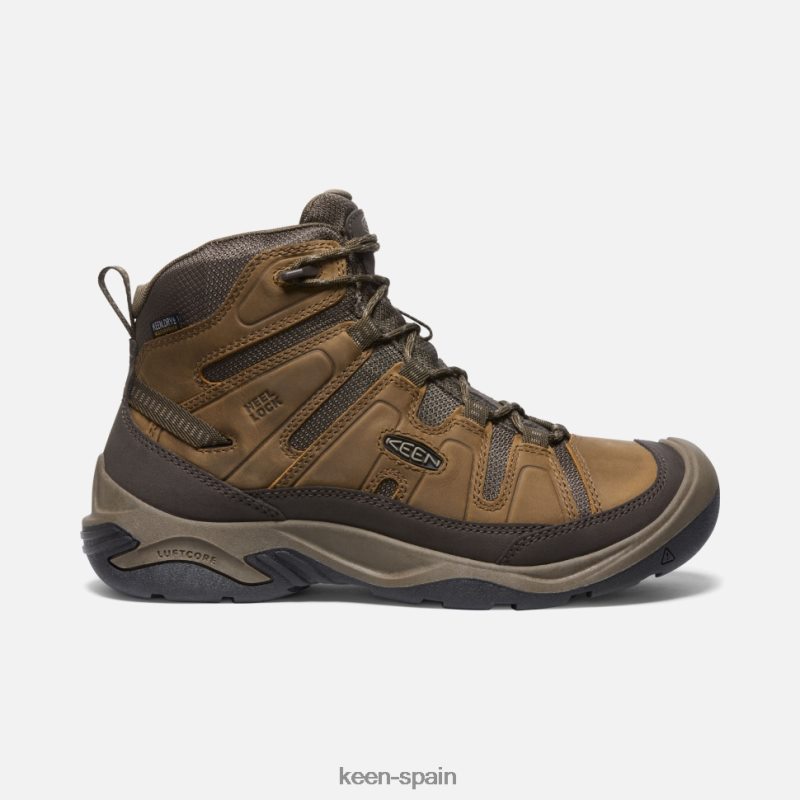 67LRTD473 Keen hombres bota impermeable circadia bisonte atigrado