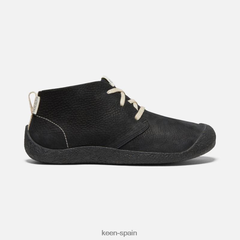 67LRTD479 Keen hombres chukka de cuero mosey negro Negro