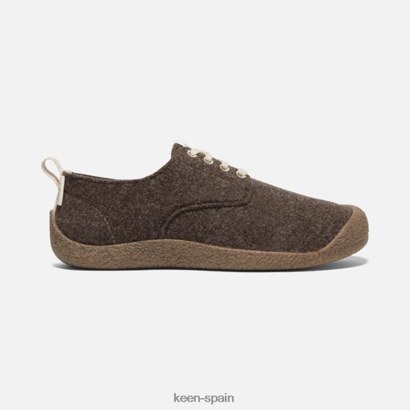 67LRTD489 Keen hombres zapato derby mosey abedul de fieltro marrón
