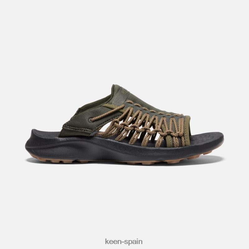 67LRTD237 Keen hombres diapositiva uneek snk bosque noche-negro