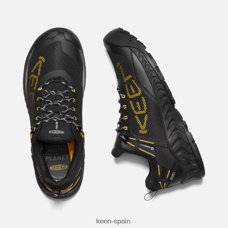 67LRTD207 Keen hombres nxis evo impermeable negro-amarillo amarillo intenso negro