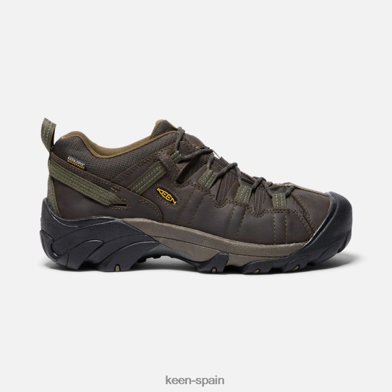 67LRTD253 Keen hombres zapatos de senderismo impermeables targhee ii de ajuste ancho cantimplora-oliva oscura
