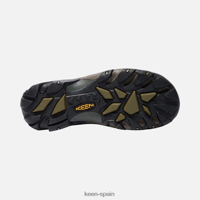 67LRTD253 Keen hombres zapatos de senderismo impermeables targhee ii de ajuste ancho cantimplora-oliva oscura