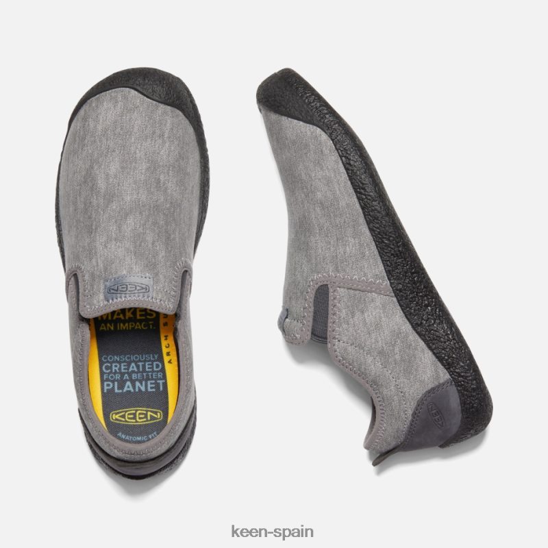 67LRTD298 Keen hombres zapatillas de lona howser imán gris acero
