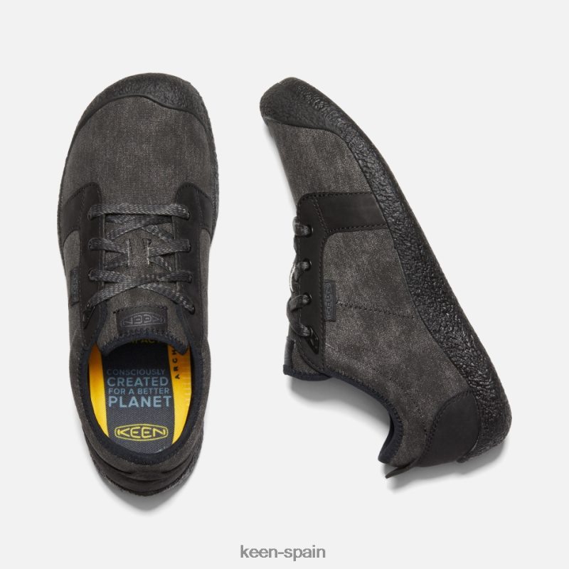 67LRTD299 Keen hombres cordones de lona howser negro