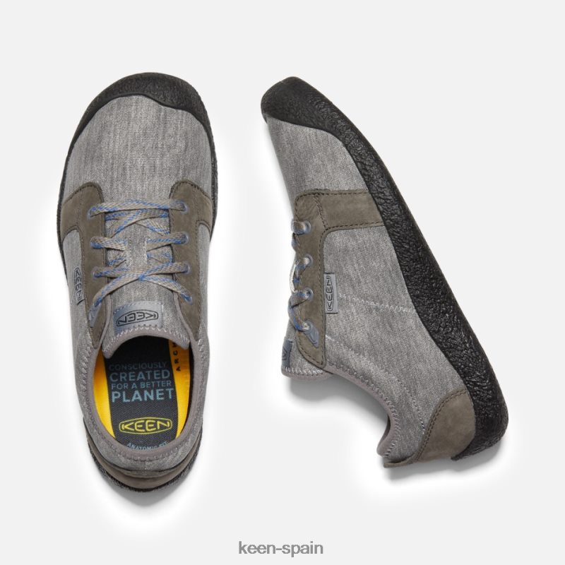 67LRTD300 Keen hombres cordones de lona howser cobalto brillante como imán