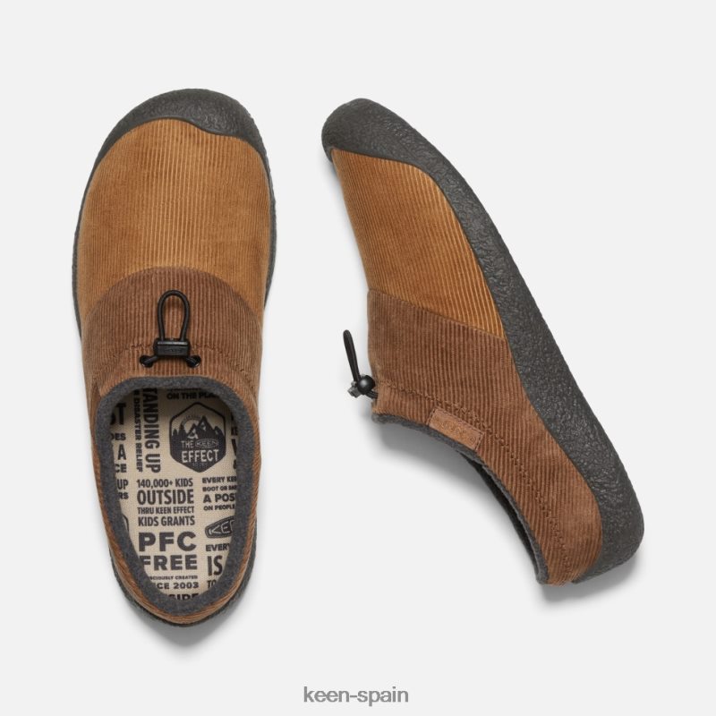 67LRTD477 Keen hombres diapositiva howser iii coco tostado con cordón de bisonte