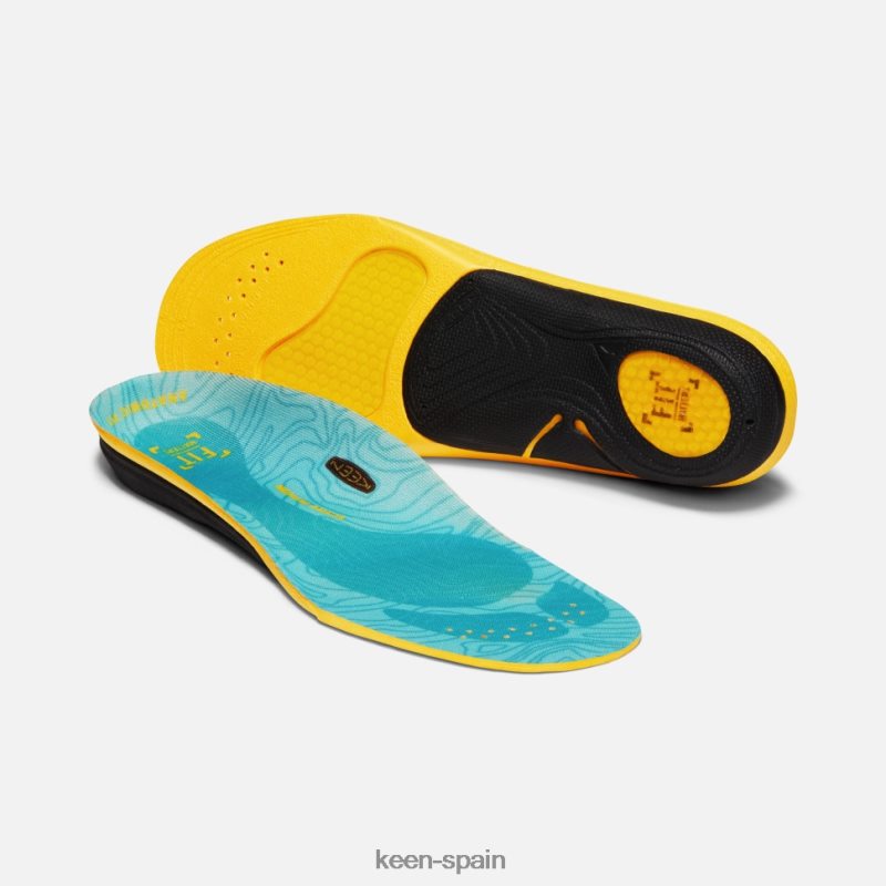 67LRTD456 Keen mujer plantilla exterior k-30 de arco medio azul