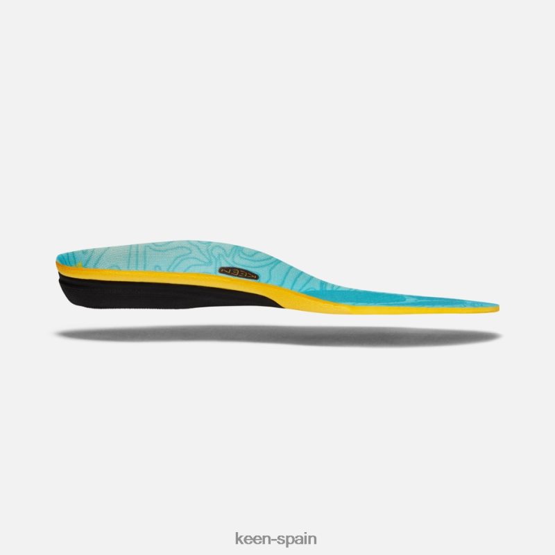 67LRTD456 Keen mujer plantilla exterior k-30 de arco medio azul
