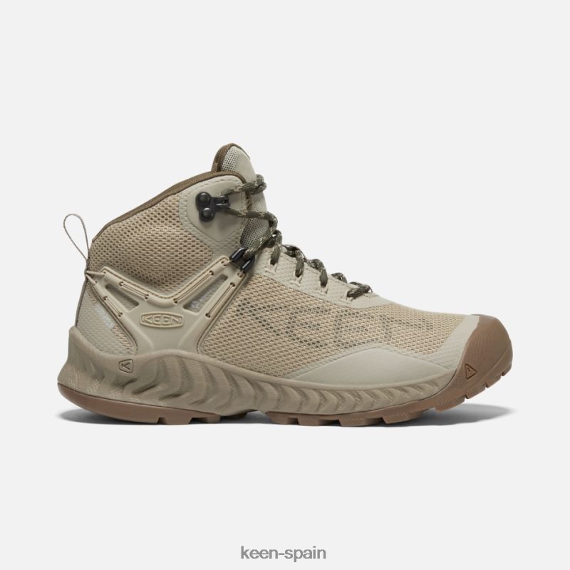 67LRTD169 Keen mujer bota impermeable nxis evo plaza taupe-atigrado