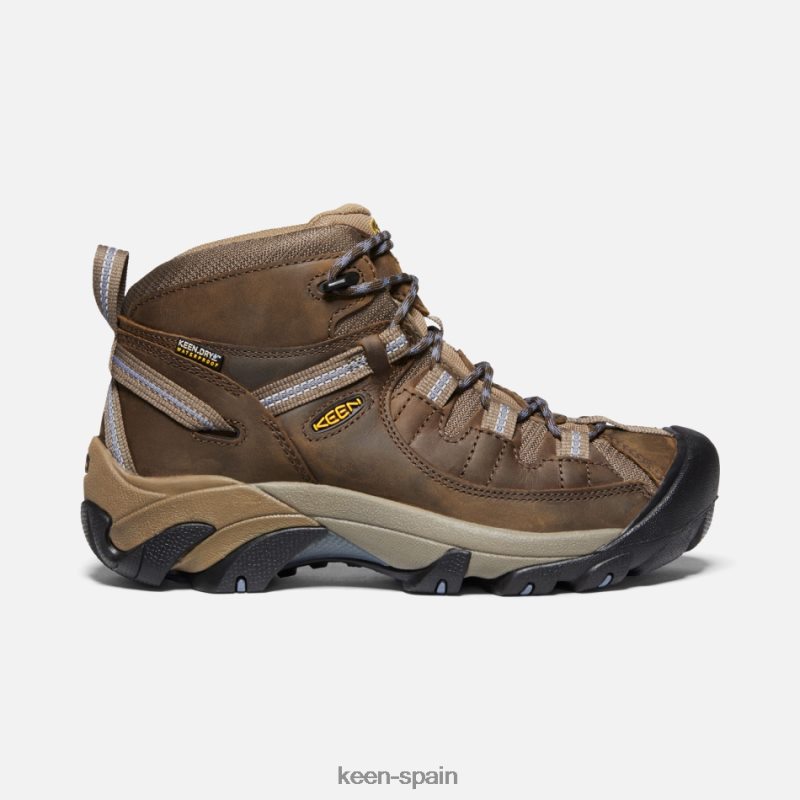 67LRTD171 Keen mujer botas de montaña impermeables targhee ii piedra pizarra negra-pedernal