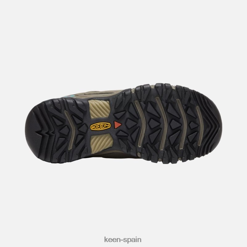 67LRTD173 Keen mujer botas de montaña impermeables targhee iii porcelana de coco tostada