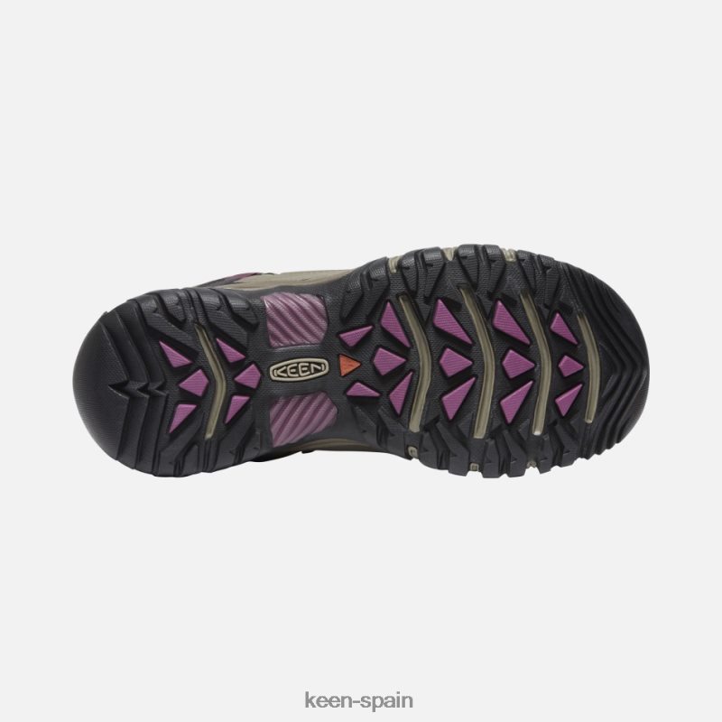 67LRTD174 Keen mujer botas de montaña impermeables targhee iii weiss-boysenberry