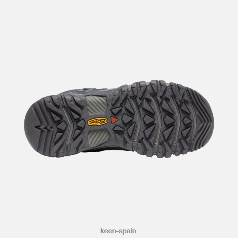 67LRTD177 Keen mujer botas de montaña impermeables ridge flex porcelana gris acero