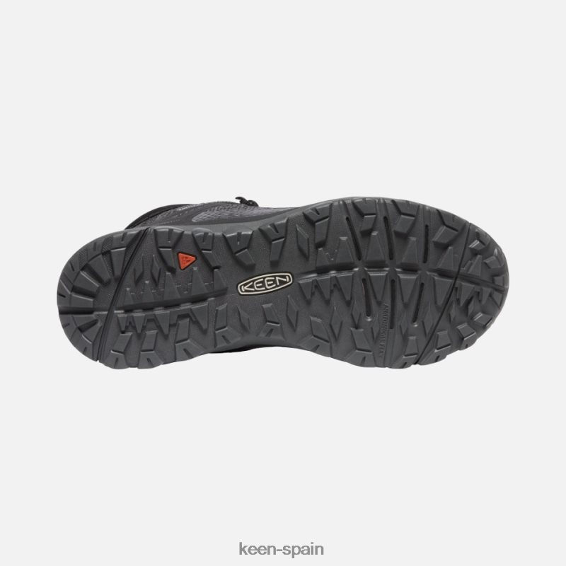 67LRTD183 Keen mujer botas de montaña impermeables terradora ii imán negro
