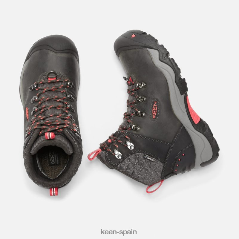 67LRTD185 Keen mujer botas de montaña revel iii Rosa negro