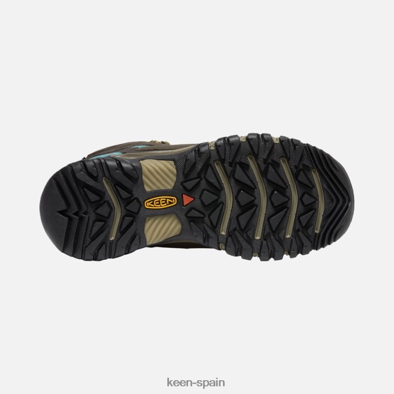 67LRTD329 Keen mujer targhee iii impermeable medio porcelana en grano de cafe