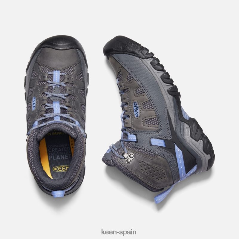 67LRTD533 Keen mujer Targhee ventilación media hortensia gris acero