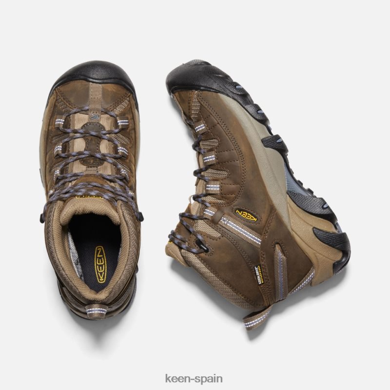 67LRTD364 Keen mujer targhee ii impermeable medio piedra pizarra negra-pedernal