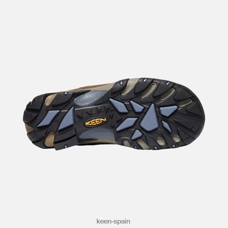 67LRTD364 Keen mujer targhee ii impermeable medio piedra pizarra negra-pedernal