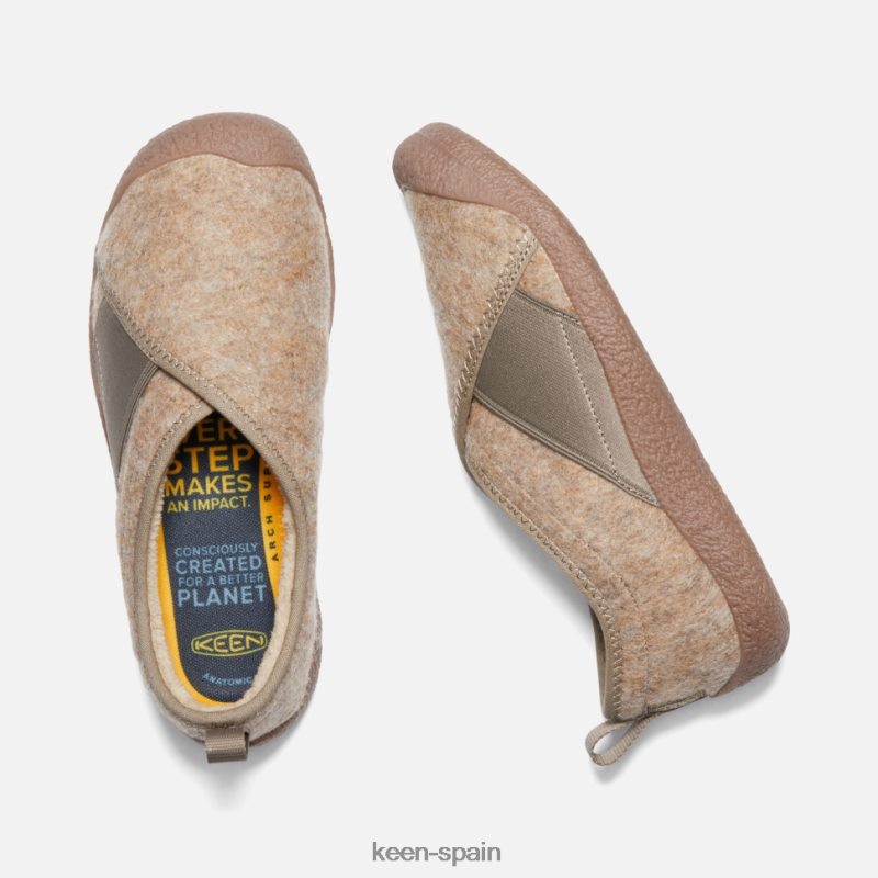 67LRTD372 Keen mujer envoltura de jabón fieltro topo-plaza topo