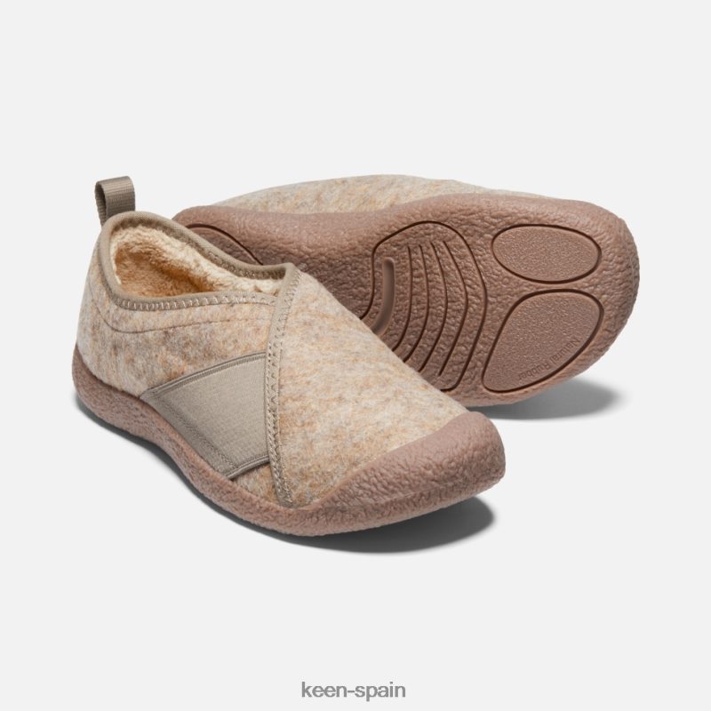 67LRTD372 Keen mujer envoltura de jabón fieltro topo-plaza topo