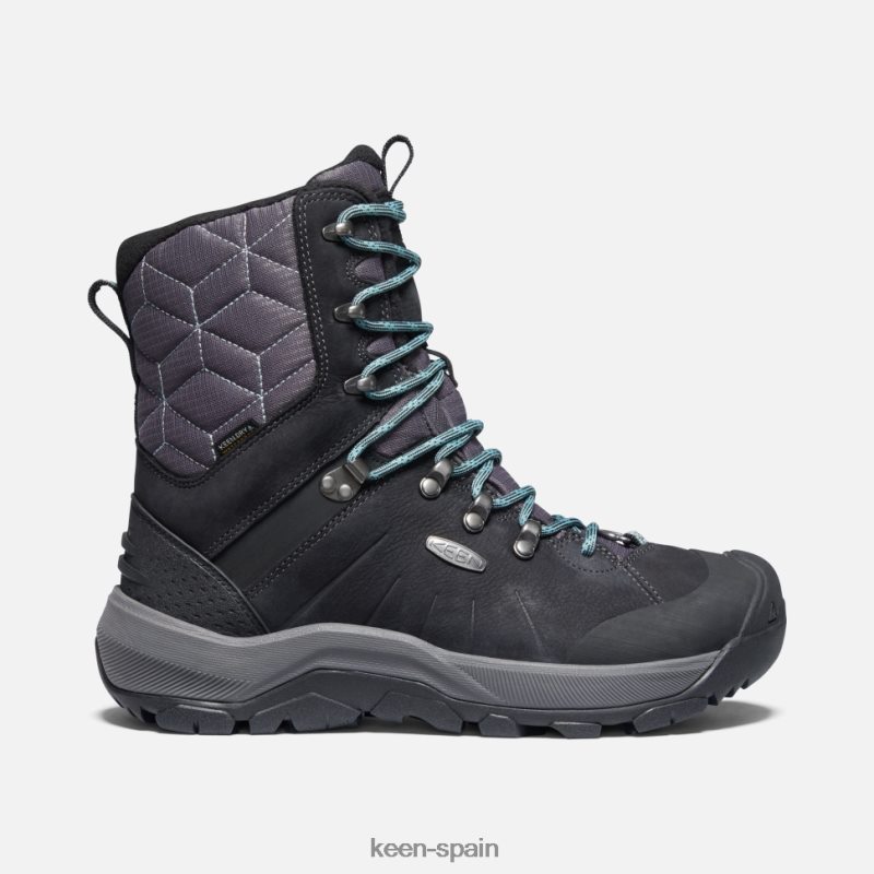67LRTD375 Keen mujer bota polar alta revel iv atlántico norte negro