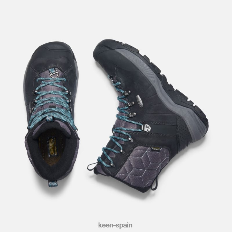 67LRTD375 Keen mujer bota polar alta revel iv atlántico norte negro