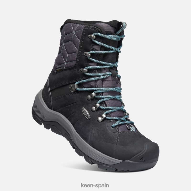 67LRTD375 Keen mujer bota polar alta revel iv atlántico norte negro