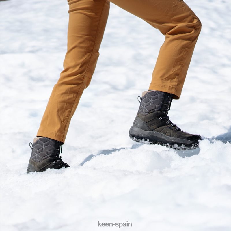 67LRTD375 Keen mujer bota polar alta revel iv atlántico norte negro